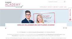 Desktop Screenshot of pharmig-academy.at